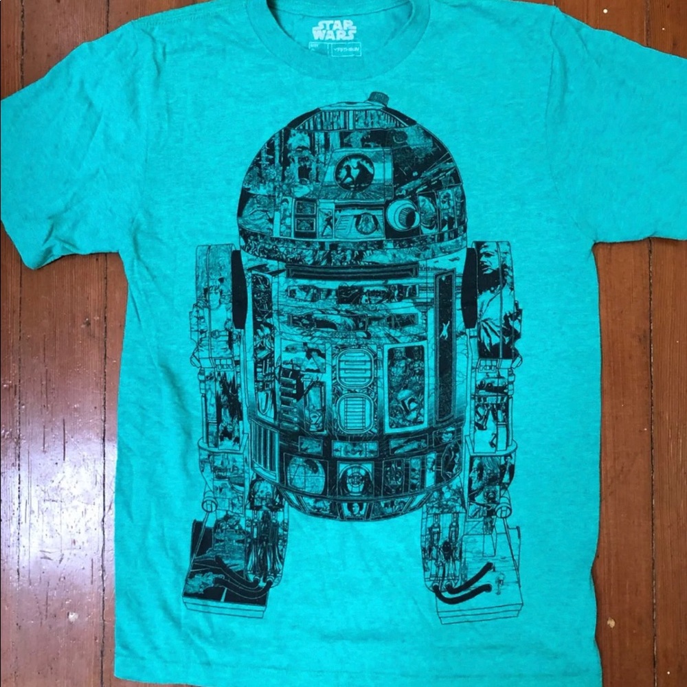 SOLD Original Vintage Star Wars Graphic Tee R2-D2